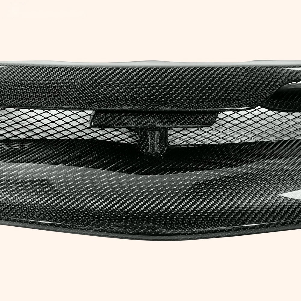 2004-2005 Honda Civic Type R (EP3) Front Grille — Carbon Fiber