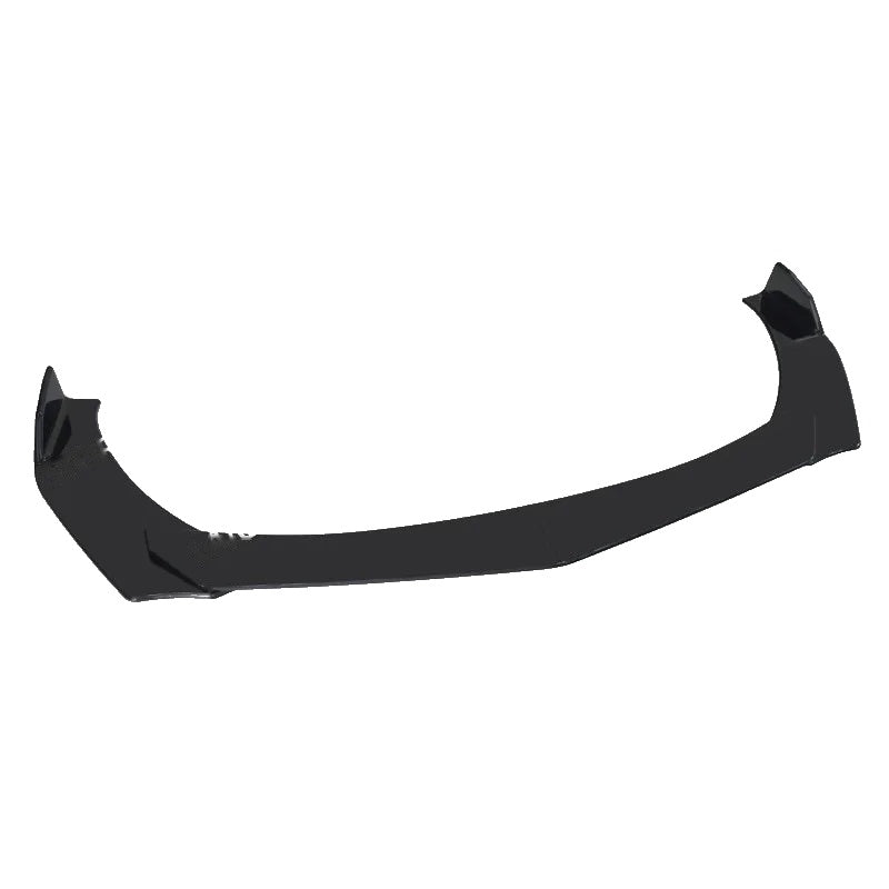 2008-2015 Mitsubishi Lancer Evolution X 4-Piece Front Bumper Lip Kit — Gloss Black or Carbon-Look