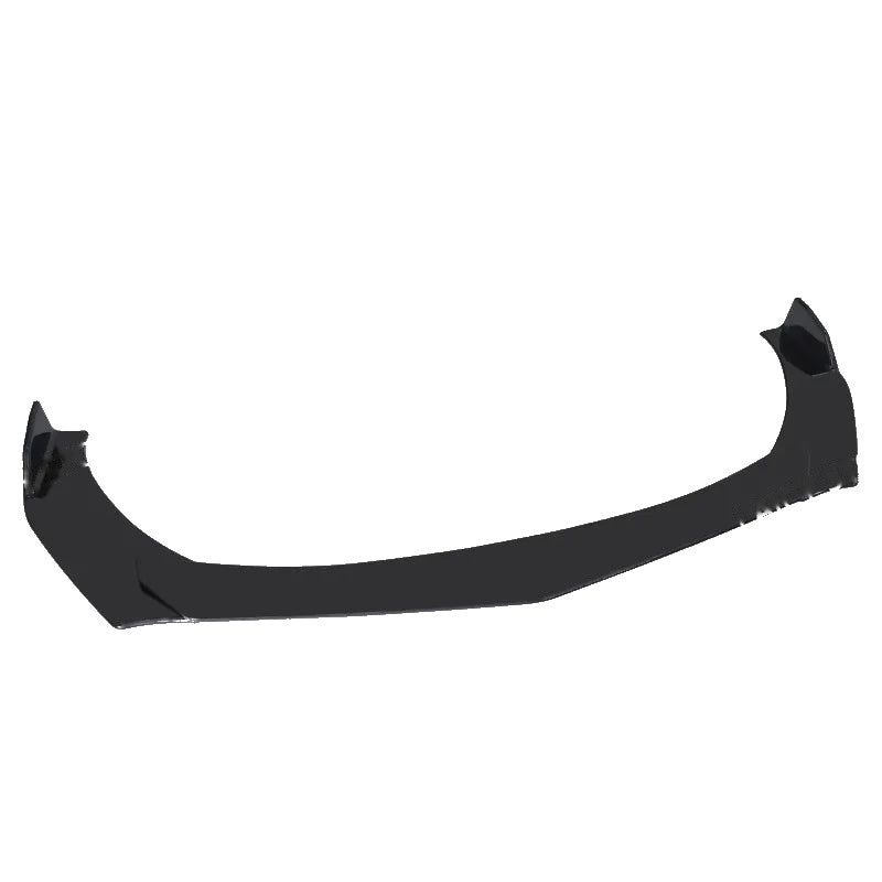 2008-2015 Mitsubishi Lancer Evolution X 4-Piece Front Bumper Lip Kit — Gloss Black or Carbon-Look