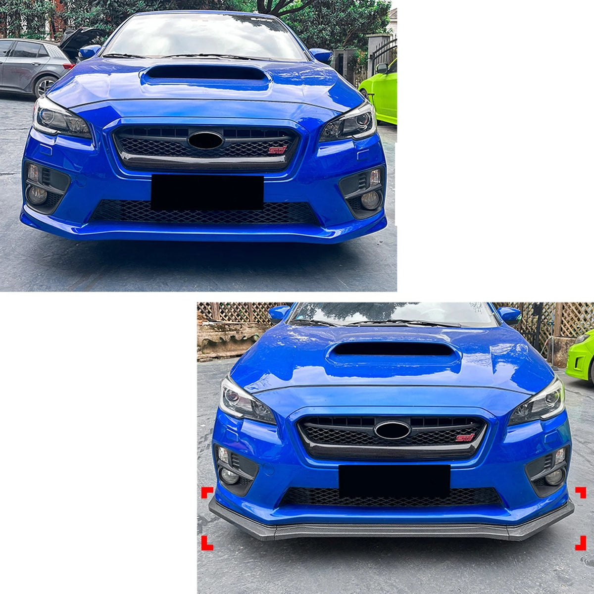 2015-2021 Subaru WRX / WRX STI (VA) Front Lip Spoiler — ABS