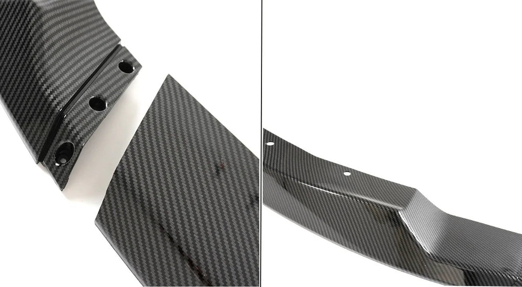 2020-2024 Toyota GR Supra A90/A91 3-Piece Front Lip — Gloss Black, Matte Black or Carbon-Print
