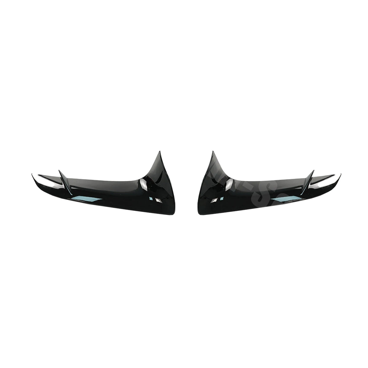 2020-2024 Toyota GR Supra A90/A91 Front Bumper Lower Air Vent Covers — Gloss Black or Carbon-Look