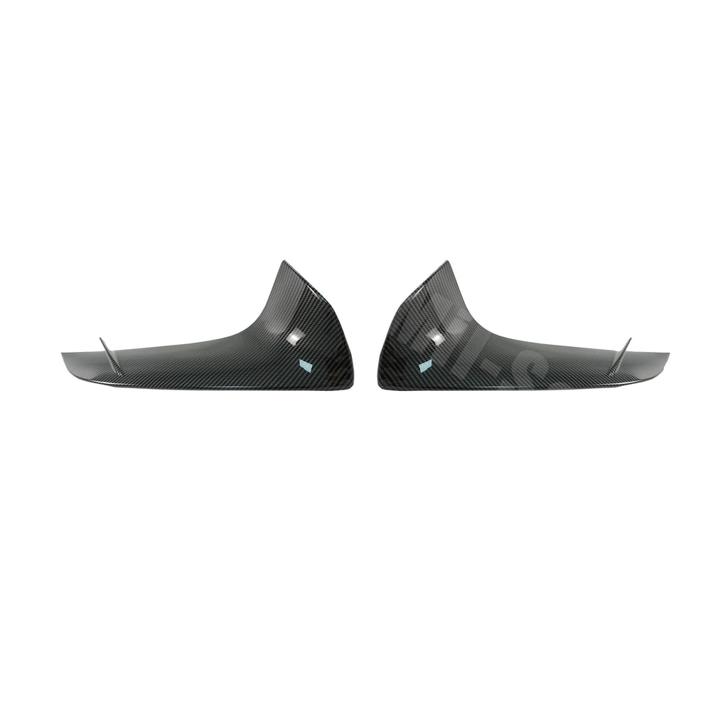 2020-2024 Toyota GR Supra A90/A91 Front Bumper Lower Air Vent Covers — Gloss Black or Carbon-Look