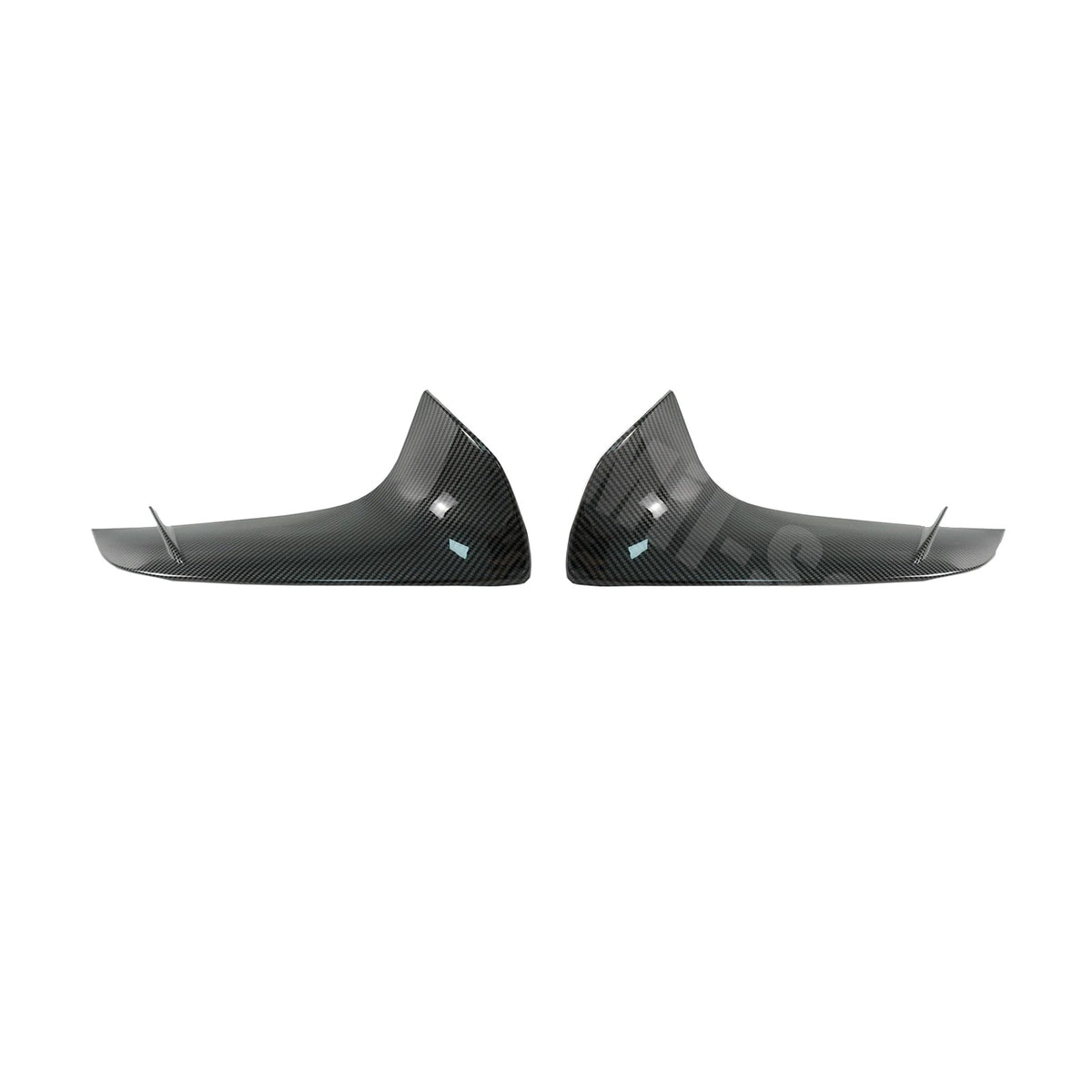 2020-2024 Toyota GR Supra A90/A91 Front Bumper Lower Air Vent Covers — Gloss Black or Carbon-Look