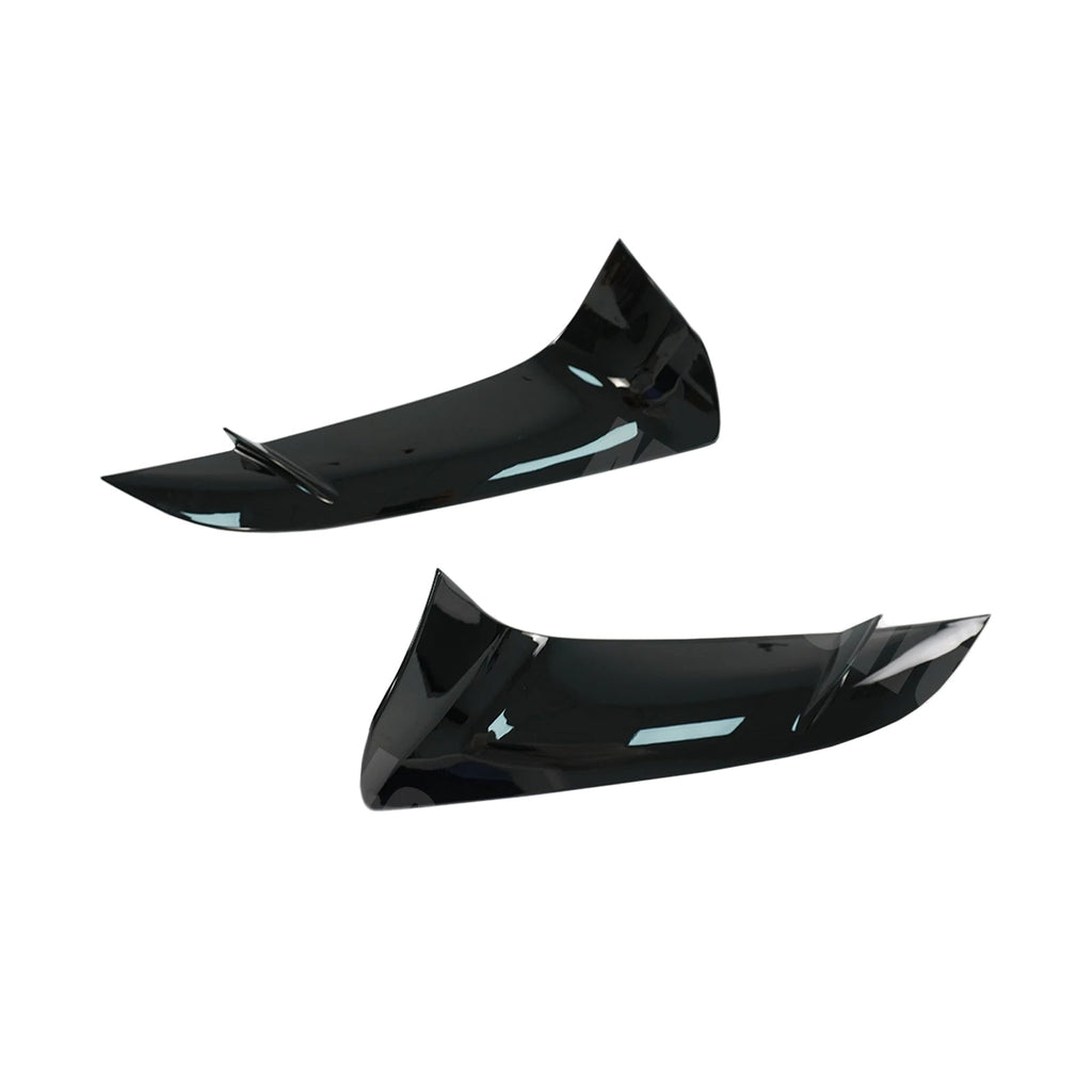 2020-2024 Toyota GR Supra A90/A91 Front Bumper Lower Air Vent Covers — Gloss Black or Carbon-Look