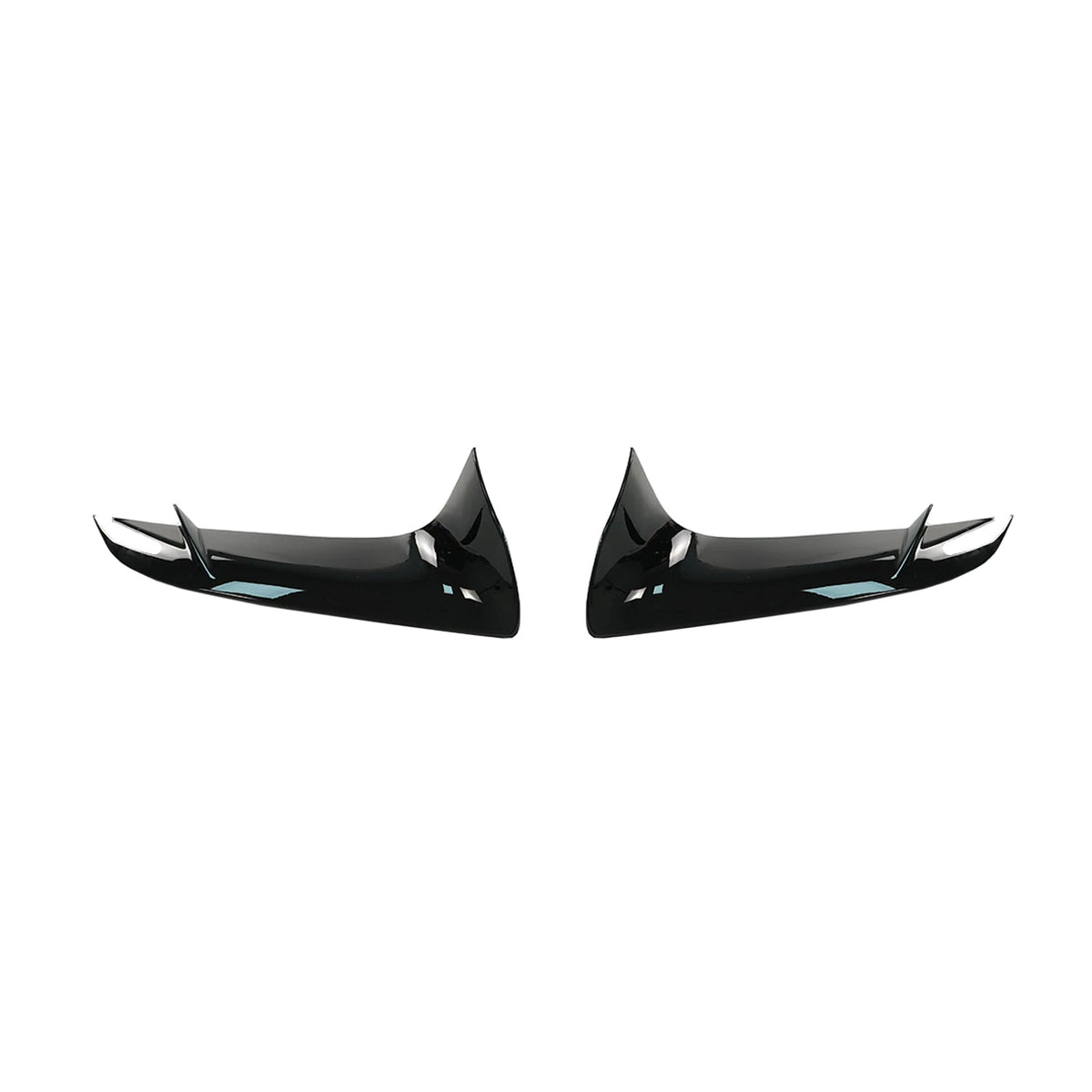 2020-2024 Toyota GR Supra A90/A91 Front Bumper Lower Air Vent Covers — Gloss Black or Carbon-Look