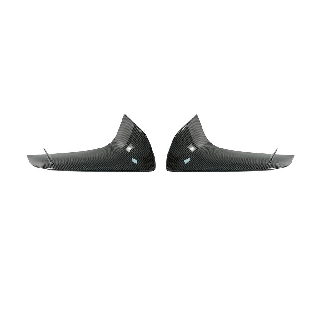 2020-2024 Toyota GR Supra A90/A91 Front Bumper Lower Air Vent Covers — Gloss Black or Carbon-Look