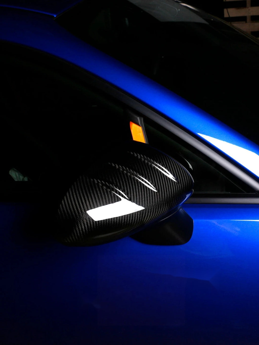 2022+ Toyota GR86 / Subaru BRZ (ZN8/ZD8) Mirror Covers (Pair) — Carbon Fiber, Glossy or Matte