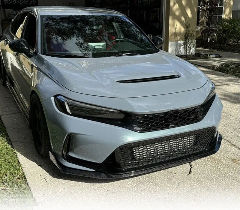2023-2025 Honda Civic Type R (FL5) Front Lip Spoiler — Carbon Fiber