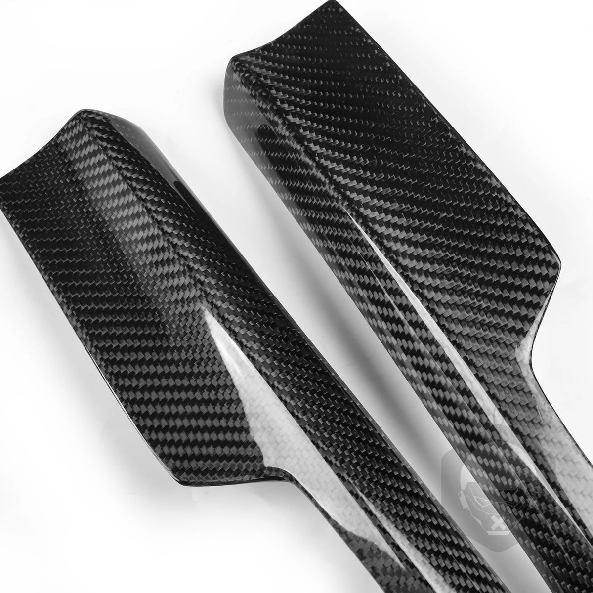 2020-2024 Toyota GR Supra A90/A91 Front Bumper Lower Garnish Cover — Carbon Fiber, Red or Black