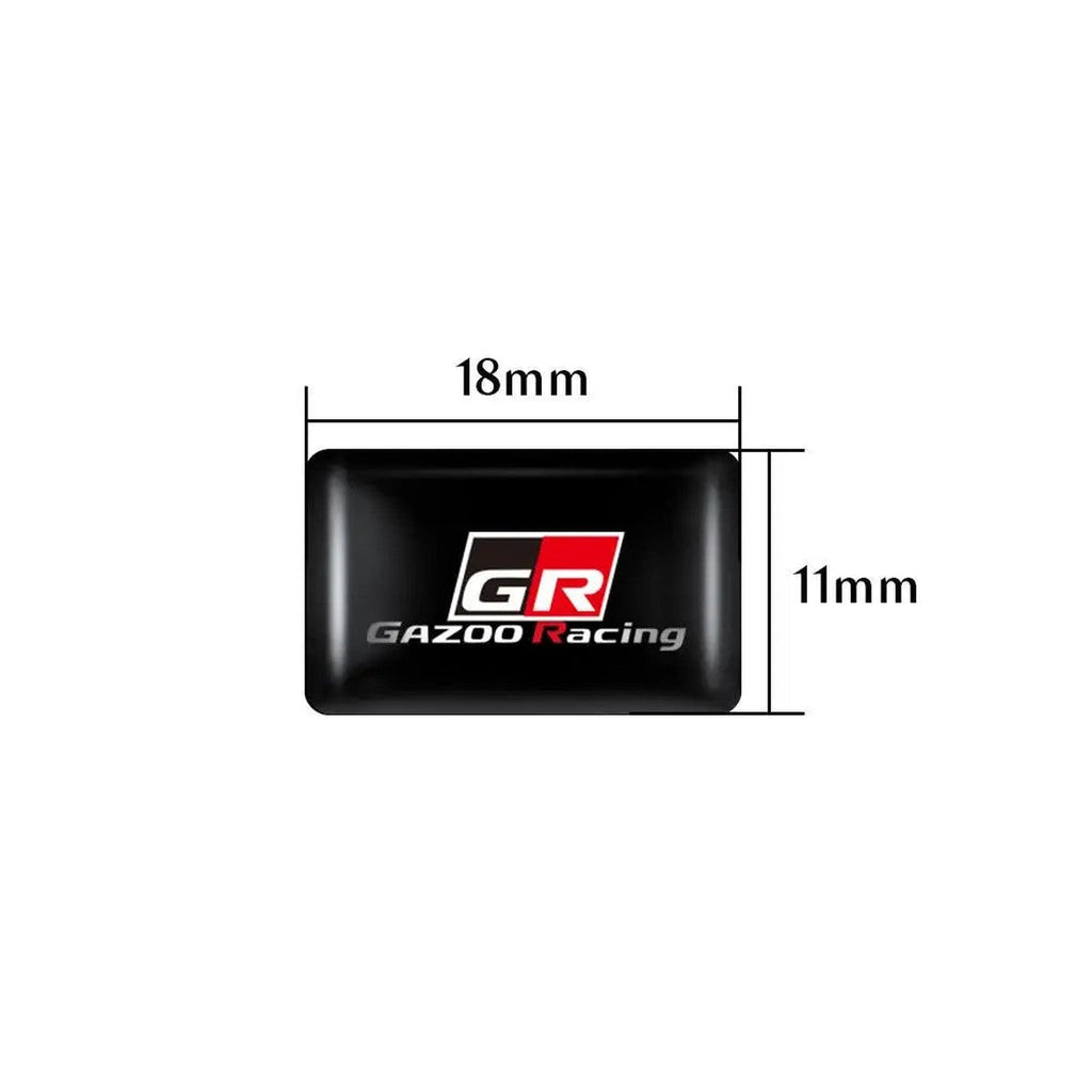 GR-style epoxy interior badge size: 18 x 11 mm
