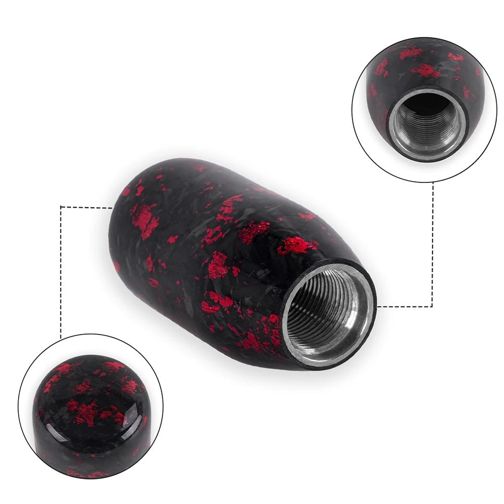 Forged carbon fiber shift knob