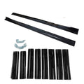 Honda Civic 10th Gen Sedan / Hatchback Side Skirt Extensions – Universal 86.6 in (2.2 m), Gloss Black