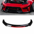 Nissan 350Z / 370Z Front Bumper Lip Spoiler — Gloss Black or Carbon-Look
