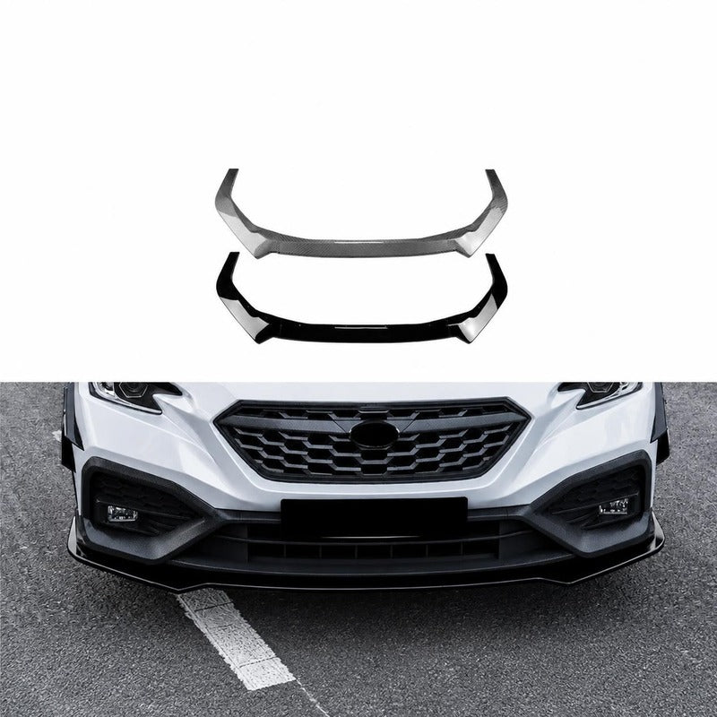 2022+ Subaru WRX (VB) Front Lip Splitter — ABS, Black or Carbon-Grain