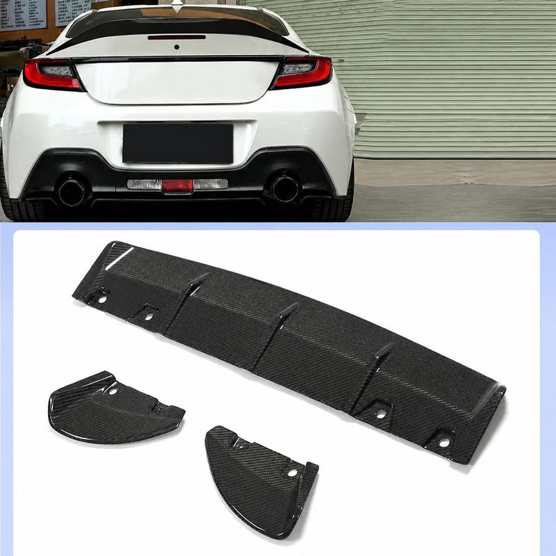 2022-2025 Toyota GR86 / Subaru BRZ (ZN8/ZD8) Rear Bumper Diffuser Lip — Carbon Fiber