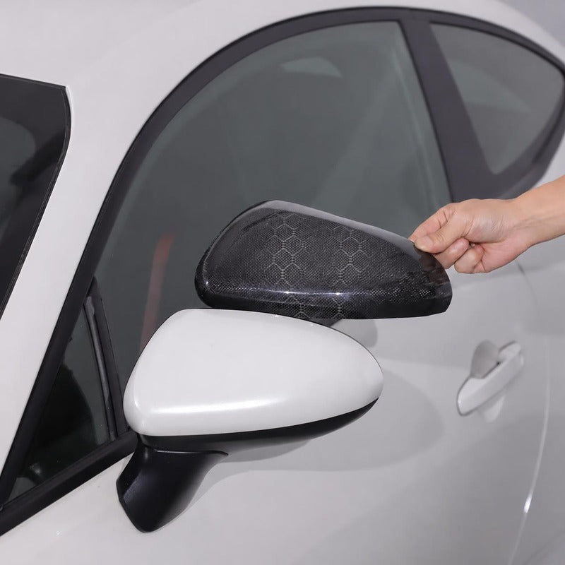 2022-2025 Toyota GR86 / Subaru BRZ (ZN8/ZD8) Add-On Mirror Caps — ABS or Dry Carbon
