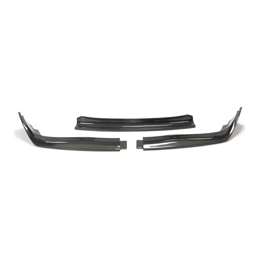 Infiniti G37 Coupe 2009-2013 3-Piece Front Lip Splitter – FRP Black, FRP Gloss Black or Carbon Fiber