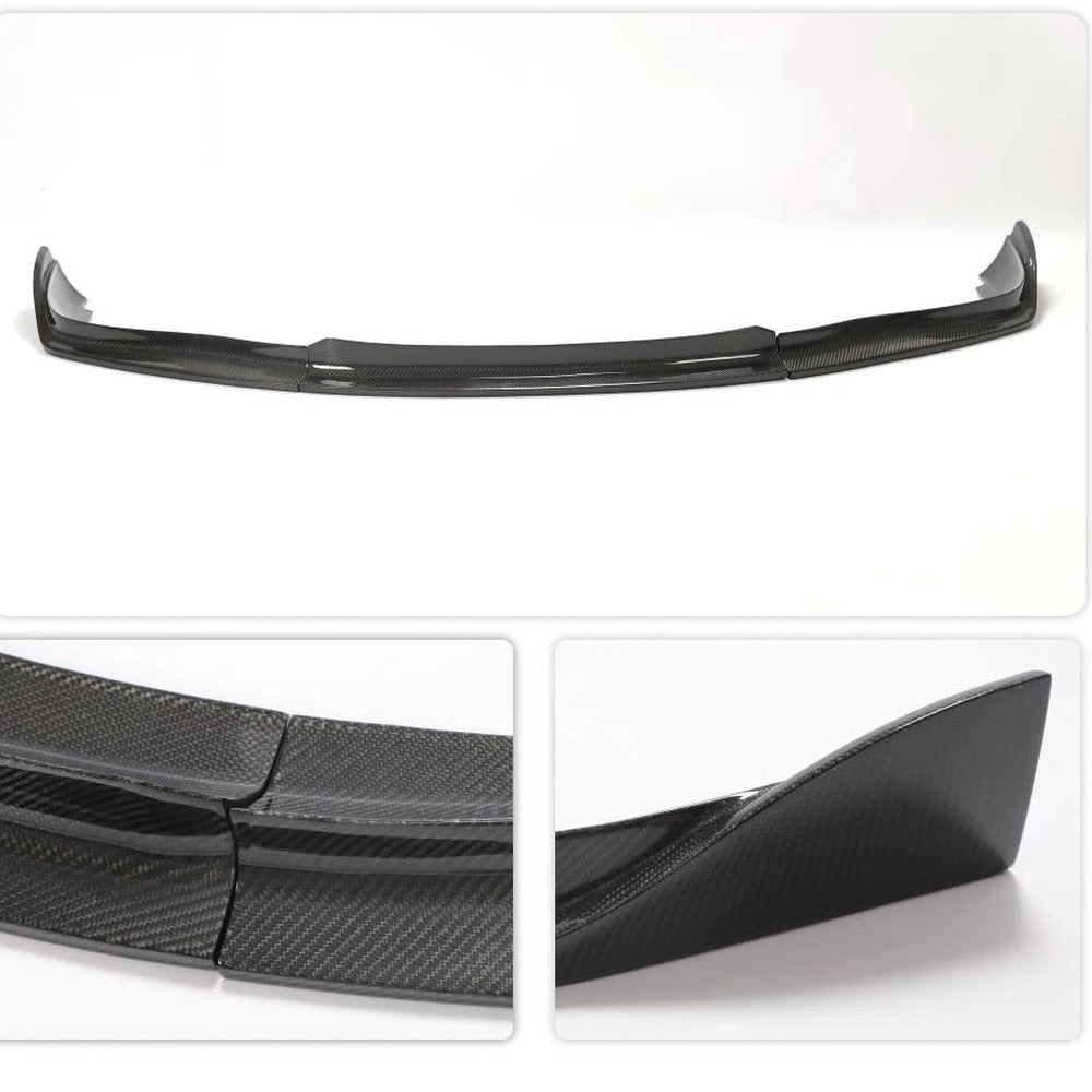 Infiniti G37 Coupe 2009-2013 3-Piece Front Lip Splitter – FRP Black, FRP Gloss Black or Carbon Fiber