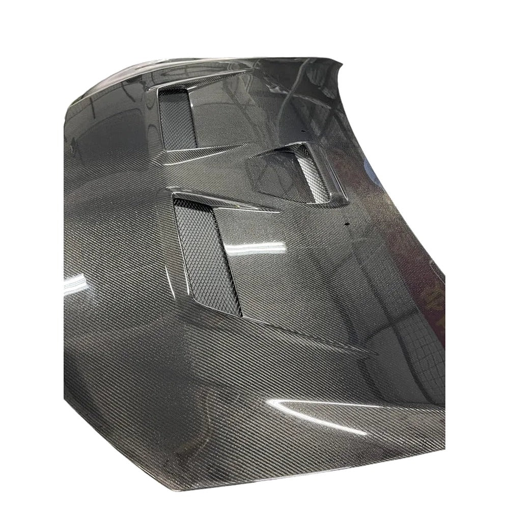 Mitsubishi Lancer Evo X 2008-2015 Carbon Fiber Hood – OE Style