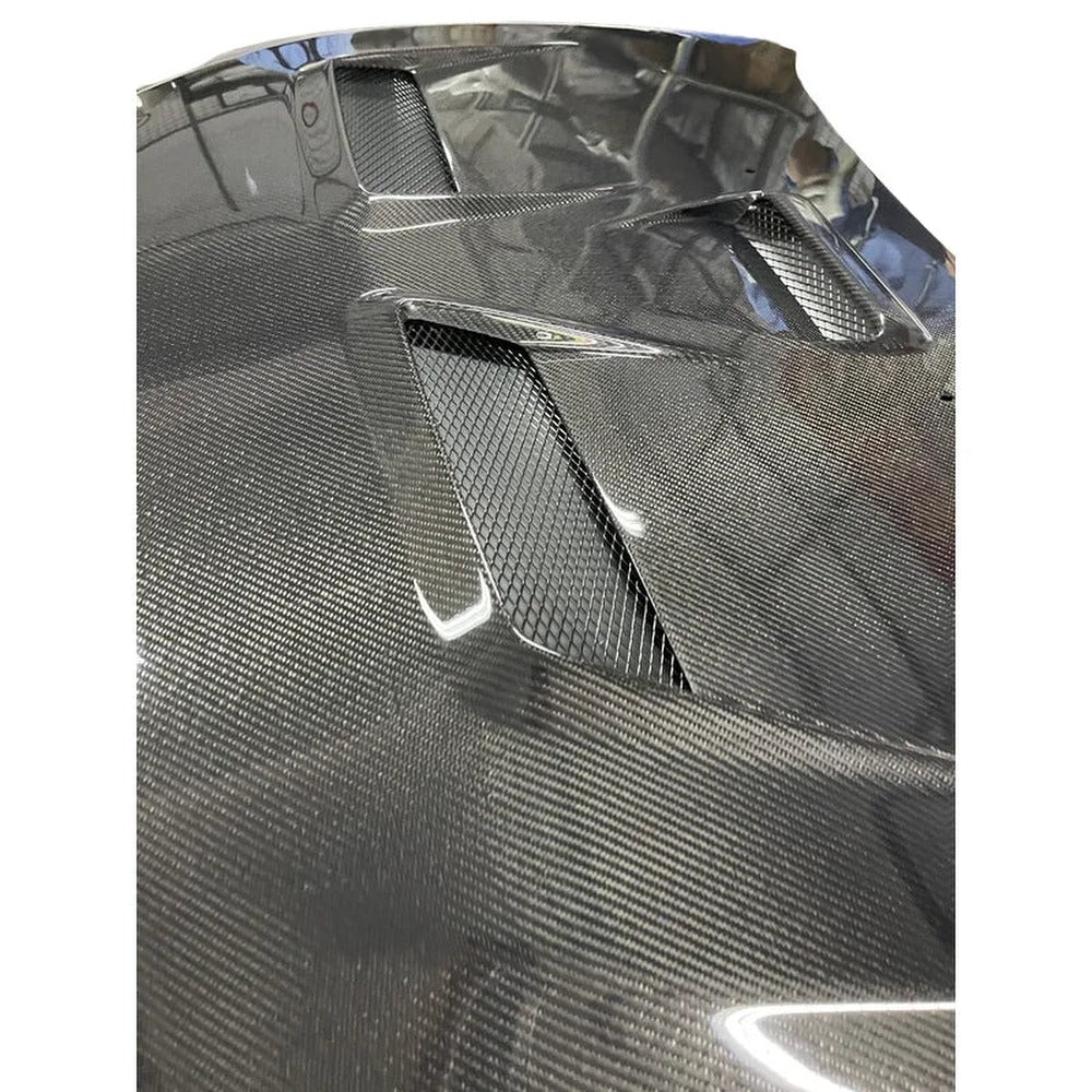 Mitsubishi Lancer Evo X 2008-2015 Carbon Fiber Hood – OE Style