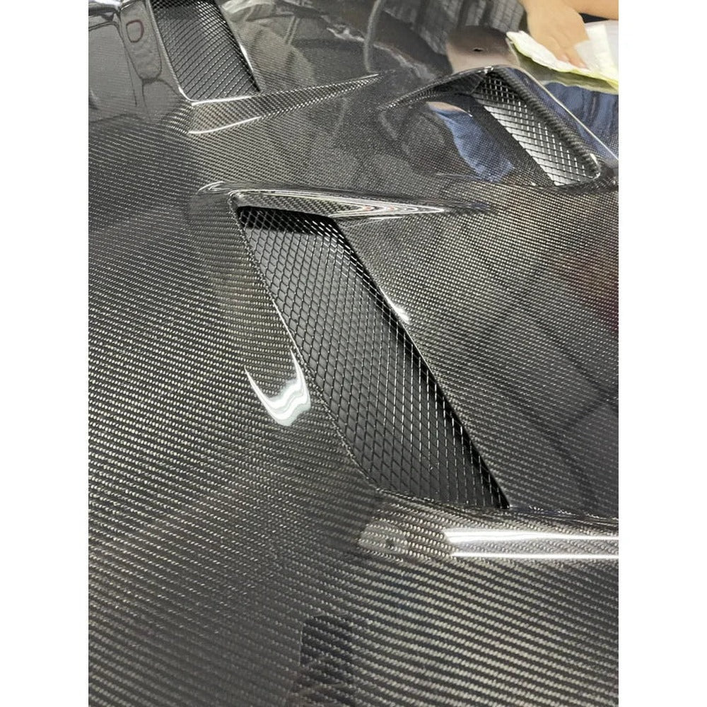 Mitsubishi Lancer Evo X 2008-2015 Carbon Fiber Hood – OE Style