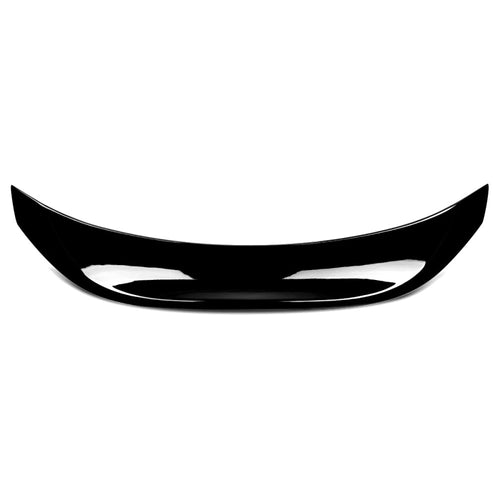 Gloss black ABS duckbill trunk spoiler for 2013-2020 BRZ / FR-S / 86, front view